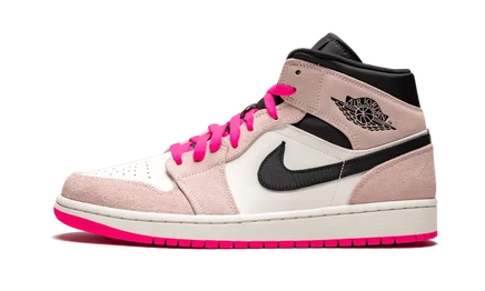 Кроссовки Jordan Air Jordan 1 Mid Crimson Tint/Hyper Pink