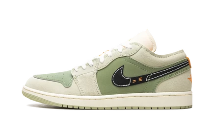 Кроссовки Air Jordan 1 Low SE Craft, Sky J Light Olive