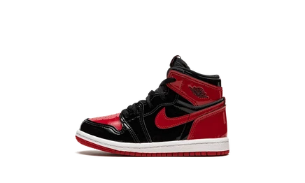 Детские кроссовки Jordan Air Jordan 1 Retro High TD «Bred Patent»