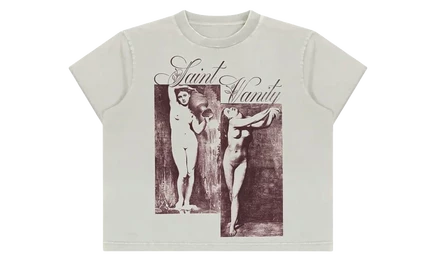 Мужская футболка Saint Vanity Gemini SV062, кремовая