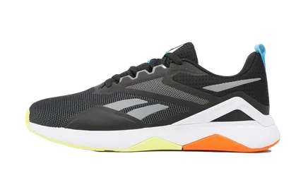 Кроссовки Reebok Nanoflex TR 2.0, черно-бело-желтые