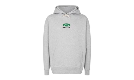 Худи Puma Butter Goods, меланжево-серое