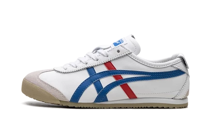 Кроссовки Onitsuka Tiger Mexico 66 DL408, бело-сине-красные