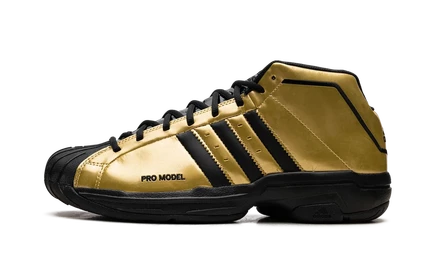 Кроссовки Adidas Pro Model 2G, золотистые