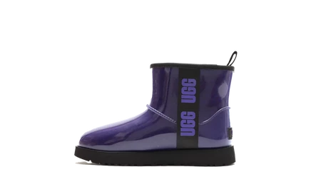 Женские ботинки UGG Classic Clear Mini, фиолетовые