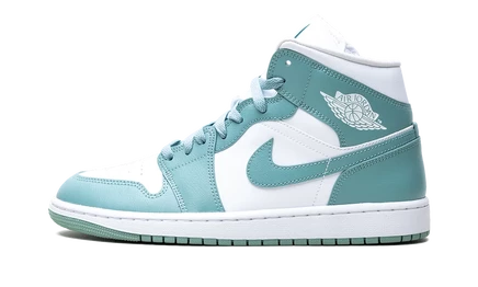 Женские кроссовки Jordan Air Jordan 1 Mid, White/Cannon