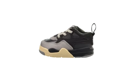 Детские кроссовки Jordan 4 RM TD, серо-черные/шамбре