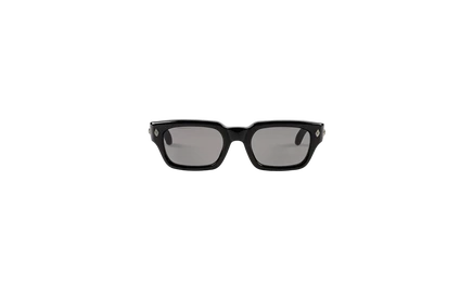 Унисекс очки Chrome Hearts Miscellanus, черно-серебристые