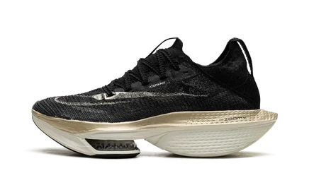 Женские кроссовки Nike Alphafly Next% 2, черно-золотые