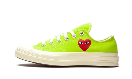 Кеды Converse Chuck 70 CDG OX AC, ярко-зеленые