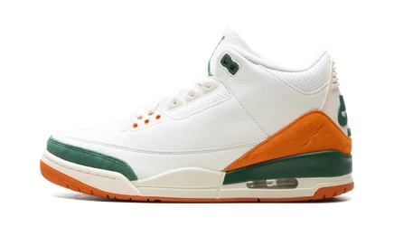 Кроссовки Jordan Air Jordan 3 SoleFly Miami Hurricanes