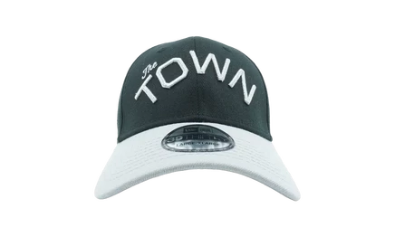 Унисекс-бейсболка New Era 39THIRTY The Town, зелёно-серая