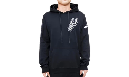 Толстовка Pro Standard MLB San Antonio Spurs Logo, черная