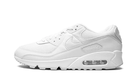 Женские кроссовки Nike Air Max 90 «Triple White» белые