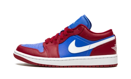 Женские кроссовки Jordan Air Jordan 1 Low, гранатовый/синий