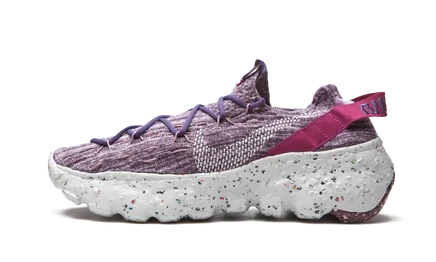 Женские кроссовки Nike Space Hippie 04, розово-лиловые