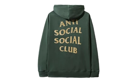 Мужское худи ASSC Blinded, зеленое