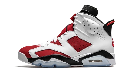 Кроссовки Jordan Air Jordan 6 Carmine 2021, красно-белые