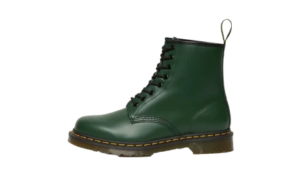 Ботинки Dr Martens 1460 из гладкой кожи, зеленые
