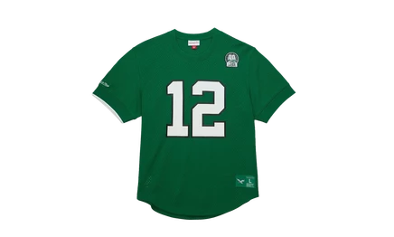 Свитшот Mitchell & Ness Eagles 1992 Cunningham, ярко-зеленый