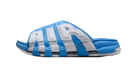 Шлепанцы Nike Air More Uptempo Slide, университетский голубой