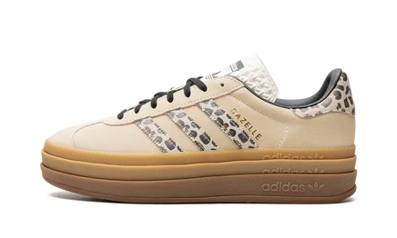 Женские кеды Adidas Gazelle Bold «Cheetah Stripes»