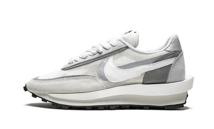 Кроссовки Nike LDWaffle Sacai BV0073, бело-серые