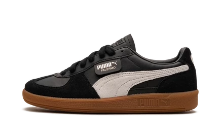 Женские кроссовки Puma Palermo Leather WMNS, черно-серые