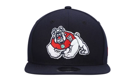 Унисекс кепка New Era 9FIFTY Fresno State, темно-синяя