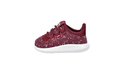 Детские кроссовки Adidas Tubular Shadow, бордово-белые