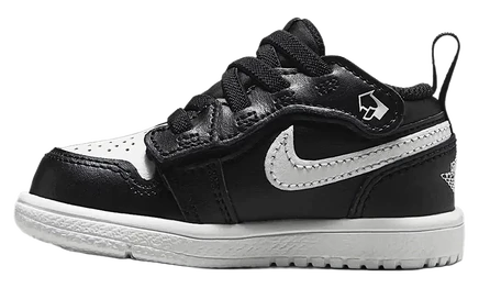 Детские кроссовки Jordan 1 Low ALT, черно-белые