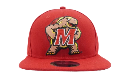Кепка New Era 9FIFTY Maryland Terrapins, алая