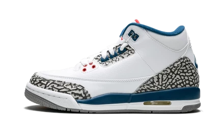 Детские кроссовки Jordan 3 Retro OG «True Blue»