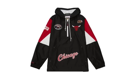Мужская анорак Mitchell & Ness Team Origins Chicago Bulls