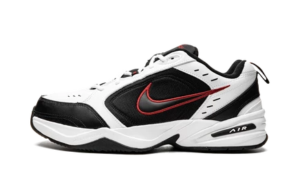 Кроссовки Nike Air Monarch 4, белый/черный/красный