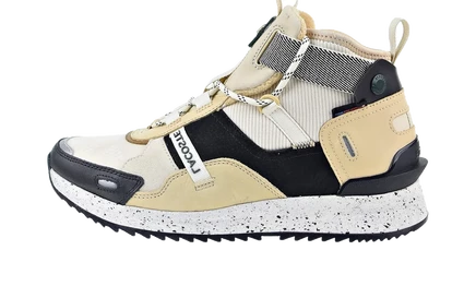 Кроссовки Lacoste Run Breaker 222, черно-молочные