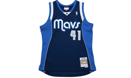 Мужская джерси Mitchell & Ness Dallas Mavericks Dirk Nowitzki