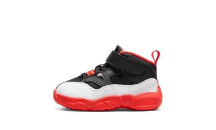 Детская обувь Jordan Jumpman Two Trey TD DQ8433, черно-красные
