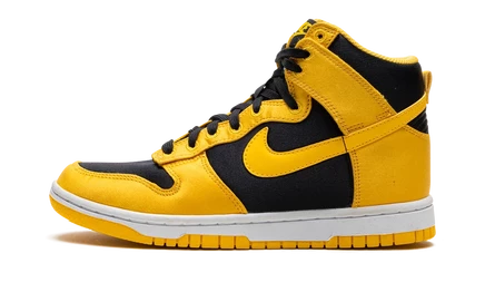Женские кеды Nike Dunk High FN4216-001, желтые