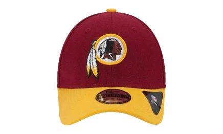 Унисекс кепка New Era 39THIRTY Redskins, красно-жёлтая