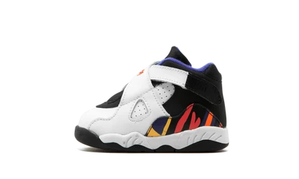 Детские кроссовки Jordan 8 BT TD, бело-красно-черные