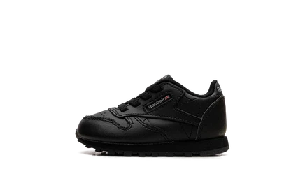 Детские кроссовки Reebok Classic Leather, черные