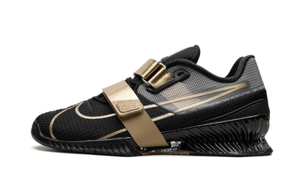 Кроссовки Nike Romaleos 4, черные с золотым металликом