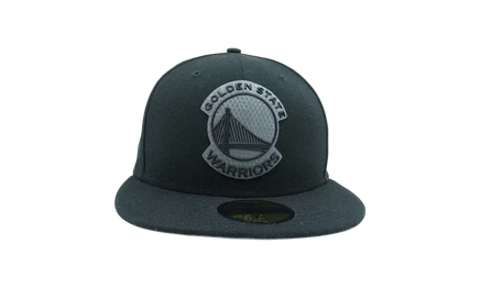 Унисекс кепка New Era 59FIFTY Уорриорз, угольно-серая
