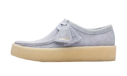 Кроссовки Clarks Wallabee Cup, светло-голубые