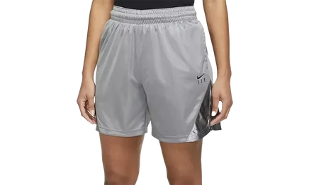 Женские баскетбольные шорты Nike Dri-FIT Isofly, серые