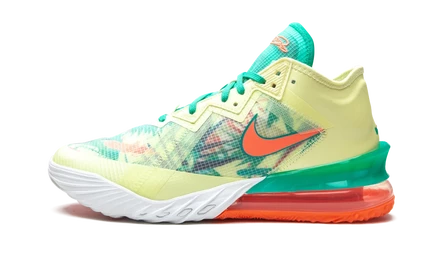 Кроссовки Nike LeBron 18 Low «LeBronold Palmer», желто-зеленые