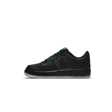 Детские кроссовки Nike Air Force 1 Low PS, черные