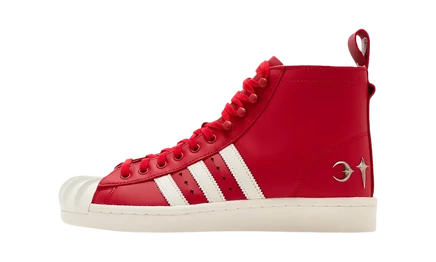 Ботинки Adidas Superstar Boot, красно-белые