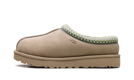 Женские тапочки Ugg Tasman, горчично-зеленые